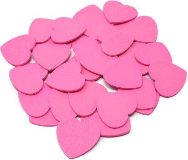 Lesena polnila Roza srčki