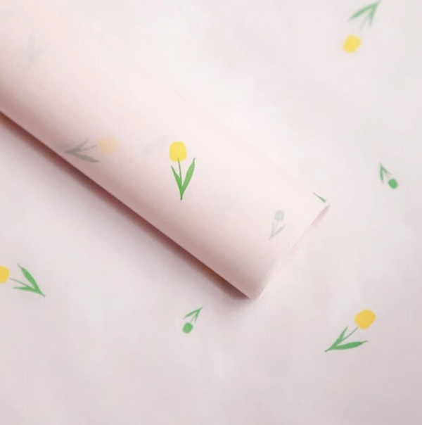 Svilen papir Tulipani