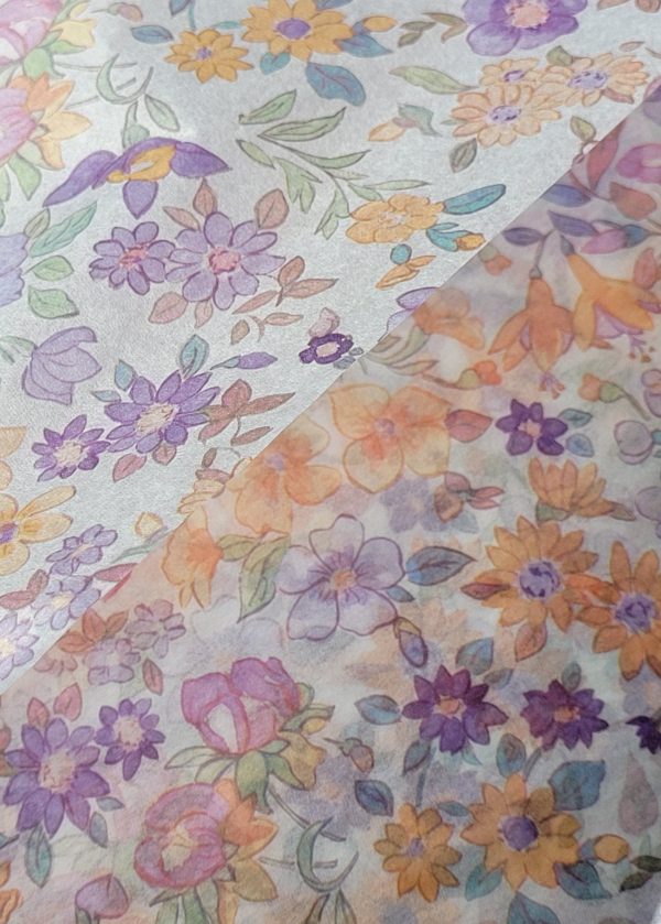 Svilen papir Vijolice